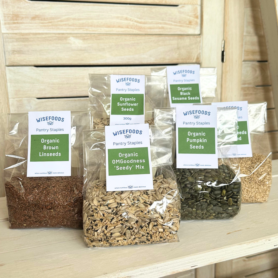 Organic Green Pumpkin Seeds - Wisefoods Refillery