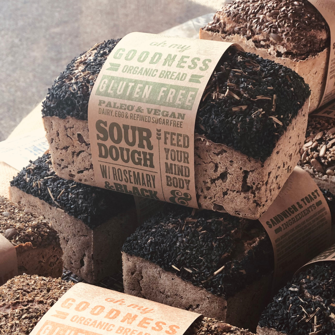 OMGoodness - Sourdough with Rosemary & Black Sesame