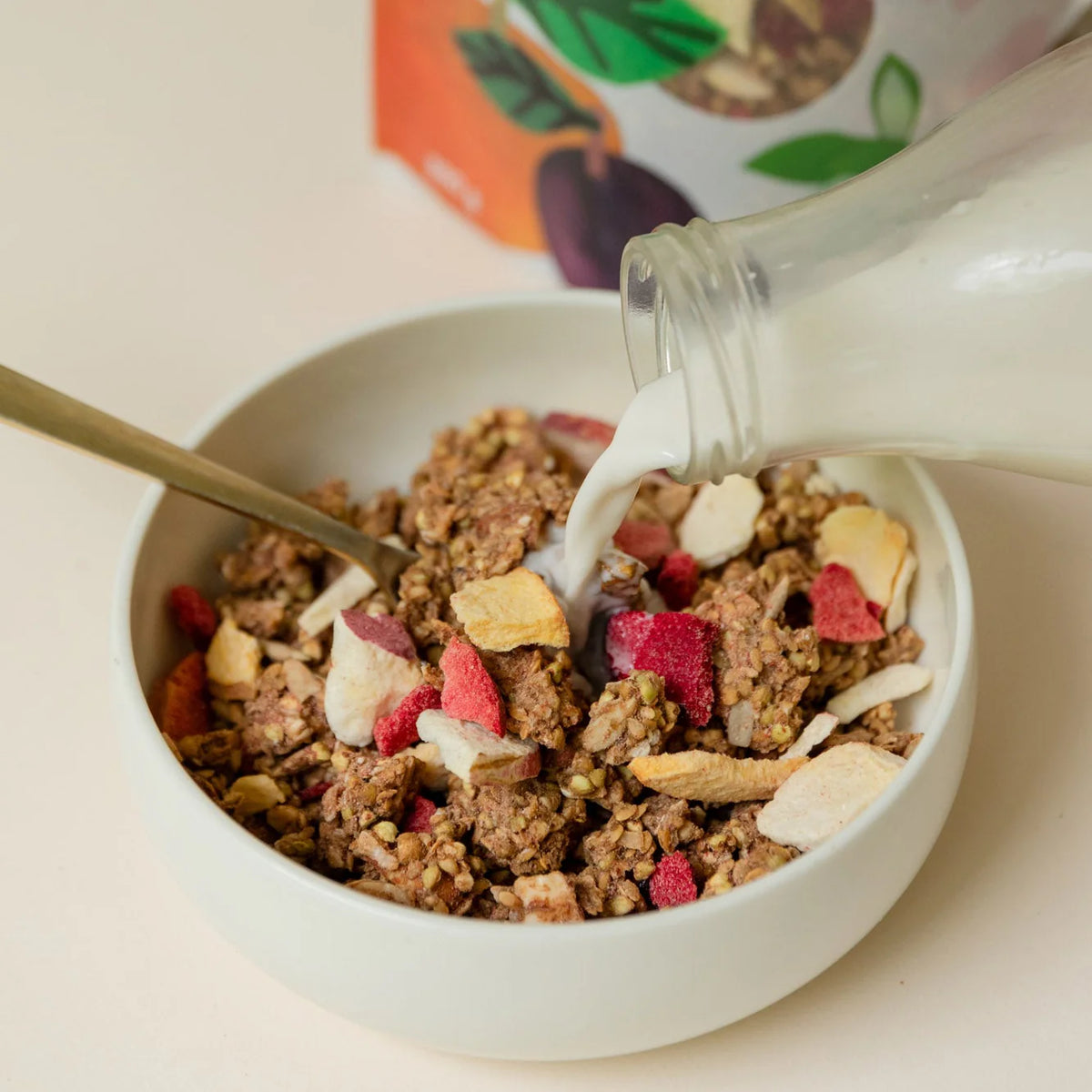 Little Bird Activated Granola - Almond Butter Crunch w/ Stone Fruit 350g