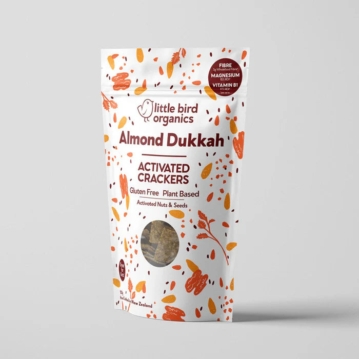 Little Bird Activated Crackers - Almond Dukkah
