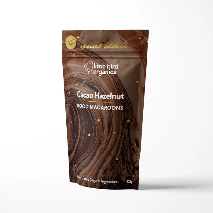 Little Bird Good Macaroons - Cacao Hazelnut