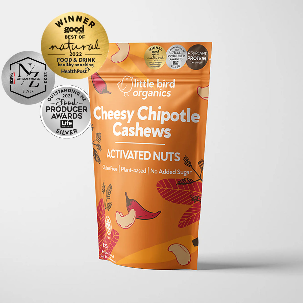 Little Bird Activated Nuts - Cheesy Chipotle Cashews