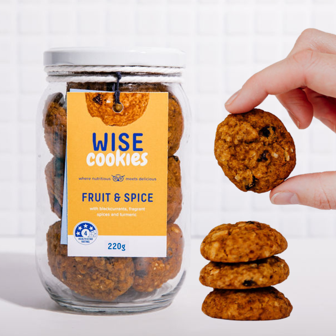 Fruit &amp; Spice Wise Cookie Gift Jar