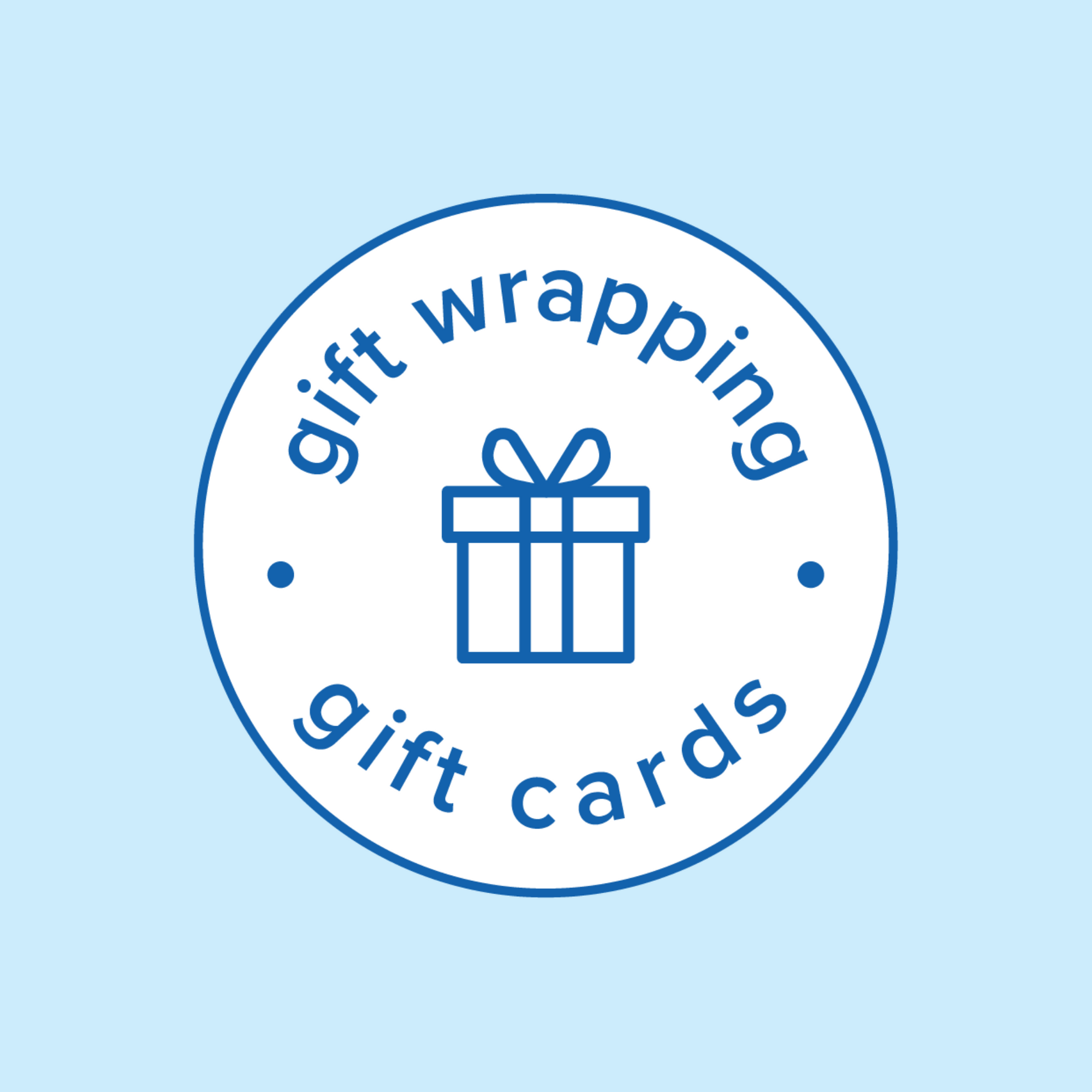 Wisefoods gift wrapping service - funky tissue wrap